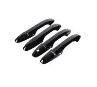LJWAN Car Door Handle Covers for CityFront 2009-2014, Exterior Handle Protectors Trim Set for Scratch & Weather Resistance Vehicle Styling,Handle-Bright Black