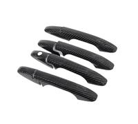 LJWAN Car Door Handle Covers for CityFront 2009-2014, Exterior Handle Protectors Trim Set for Scratch & Weather Resistance Vehicle Styling,Handle-Carbon Fiber
