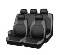 LJWAN Car Seat Covers Full Set, for Audi Q3 2013-2018(without net on left side) 9 Pcs Set Full Surround Breathable Automotive Seat Cushion Universal Cars Interior Covers,Grey