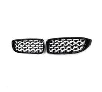 LJWAN Front Bumper Grille Mesh for BMW 4 Series F32 F33 F36 M3 F80 M4 F82 F83 2014, Front Hood Bumper Grille Grill Front Kidney Double Slat Grill Grille Car Accessories