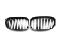 LJWAN Front Bumper Grille Mesh for BMW 7 series F01 F02 F03 2009-2016, Front Hood Bumper Grille Grill Front Kidney Double Slat Grill Grille Car Accessories, Carbon pattern