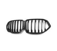 LJWAN Front Bumper Grille Mesh for BMW X6 G06 2020-2025, Front Hood Bumper Grille Grill Front Kidney Double Slat Grill Grille Car Accessories