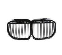 LJWAN Front Bumper Grille Mesh for BMW X7 G07 2020-2025, Front Hood Bumper Grille Grill Front Kidney Double Slat Grill Grille Car Accessories
