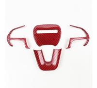 LJWAN Sequin Steering Wheel Cover for Dodge Challenger 2015-2021, Decorative Car Sticker Trim Secure Grip Stylish Design Non-Slip Stickers,C