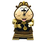 LJWW Beauty and The Beast Candle Holder Alarm Clock - Retro Home Decoration Collection Resin Ornament - Birthday Gift (Clock)