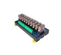 LJWWEI 10-Channel Single Open Relay Module 16A 24V General Purpose Relays for Industrail Automation