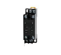 LJWWEI 10PCS Small Intermediate Relay HH52P HH53P HH54P HH62P HH63P HH64P AC/DC 12V/24V/220V Coil Control Power Relay Socket Base