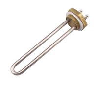 LJWWEI 12V Solar Resistance U Type Water Heating Element DN32 Copper Thread Heater 200W 300w