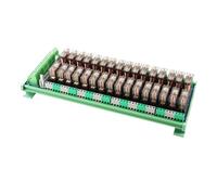 LJWWEI 32-Channel Single Open DC24V Relays Module Transparent 16A Electromagnetic Relay for Packaging Machine Control