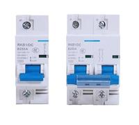 LJWWEI DC 2p DC Circuit Breaker 12-125V 1P Miniature Automatic Protector Electric Vehicle 80A/100A/125A/200A/250A Protection