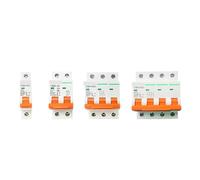 LJWWEI DC Solar PV Circuit Breaker 1P 2P 3P 4P 250v/500v/750v/1000v MCB Mini Protector 6A 10A 20A 25A 32A 40A 50A 63A 80A 100A 125A