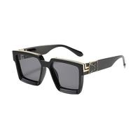 LJWWEI Retro Square Women Sunglasses Colorful Eyewear Shades UV400 Men Silver Mirror Sun Glasses