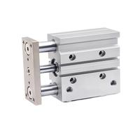 LJWWEI Tcm Series Guided Cylinder 12/16/20/25/32/40/50/63mm Bore Three Axes Three Rods 5-400mm Stroke with Magnet Pneumatic Cylinders