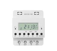 LJWWEI Timer 220V 60A-100A, Digital Timer Switch Relay, Weekly 7 Days Electronic Programmable