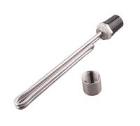 LJWWEI Water Heater with 1" Thread 220v Electric Immersion Water Foldback SUS304 Tubular Heating Element 1.5/2.5/3.5/4.5/5.5kw