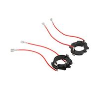 LjwZekyrnt 2pcs Headlight Bulb Retainer Reliable Durable Easy Replaceable Convenient Practical Compact LED Adapter for H7