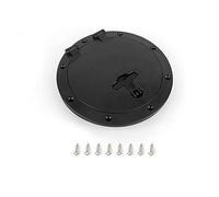 LjwZekyrnt 6 Inch Marine Cover Pull Out Deck Plate with Storage Bag Cover Kit for Boat Kayak Canoe Kayak Accessory