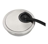 LjwZekyrnt 60mm Desk Grommet for Wire Organizer Office Desktop Gromet Zinc Alloy Wire Cable Hole Cover Grommet