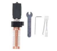 LjwZekyrnt Extruder Hotend Kit 0.4mm Hardened Steel Nozzle and Heating Block Heatbreak Hot End Replacement for AD5M 3D Printer