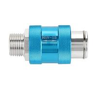 LjwZekyrnt HSV-15 Aluminum G1/2 Thread Air Flow Control Hand Operated Slide Valve