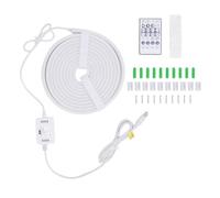 LjwZekyrnt Neon Rope Light 9.84ft WIFI USB DC5V Powered Indoor Bedroom Outside Music Sync Remote Control RGB LED Strip
