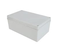 LjwZekyrnt Power Junction Box with Mounting Plate ABS Plastic DIY Electrical Project Box IP67 Gray