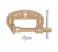 LjwZekyrnt Welding Ground Clamp Brass Good Electrical Conductivity G Style 300A Earth Clamp