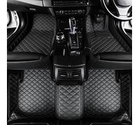 ljxwzh Car Floor Mats For Nissan Navara D40 2010-2015,Foot Carpet Pads Custom,Waterproof Non-slip Mats,RHD/LHD,Full Set,Full-Black-RHD