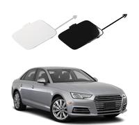 ljxwzh Car Front Bumper Tow Hook Cover For Audi A4 B9 2017-2019,ABS Shell Cap,I pcs,B-White