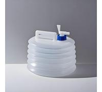 LJYING 10L Collapsible Water Container with Tap Folding Water Bucket Carrier | Foldable BPA-Free Portable Water Storage Jug for Camping, Hiking, Caravans, Picnic, BBQ & Outdoor Travel (10L)