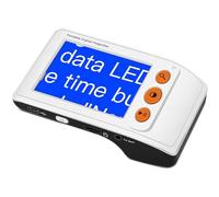 LJYKBFL Handheld Digital Magnifier 3.5 In Electronic Reading Aid for Low Vision Color Blindness 2X-25X Zoom and 8 Kinds Color Modes Support Output To TV for Reading Writing Viewing Maps Books