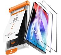 LK 2 Pack for Samsung Galaxy S22 ultra Screen Protector Flexible Tempered Glass Not Glass Support Fingerprint Unlock Bubble Free, Brushed Protective Cover