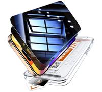 LK 2 Pack Privacy Screen Protector for iPhone 16 Pro Max, 2 Pack Anti-Spy Tempered Glass Film, Auto Dust-Elimination Installation Tool, No Bubbles No Dust Anti-Scratch, Full Coverage Protection