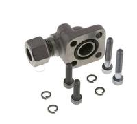 LK 35 Elbow Pump Flange Malleable cast iron with 12L (M18x1.5)