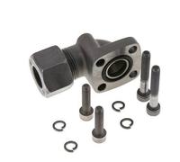 LK 35 Elbow Pump Flange Malleable cast iron with 16S (M24x1.5)