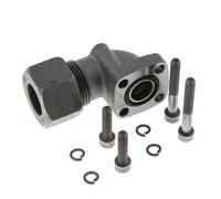 LK 35 Elbow Pump Flange Malleable cast iron with 20S (M30x2)