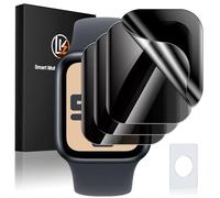 LK 4 Pack Privacy Screen Protector for Apple Watch Series SE/SE2/SE3 6 5 4 40mm/ Apple Watch Series 9 8 7 41mm, High Definition, Bubble Free, Flexible TPU Film, Easy Installation, for iWatch 40/41mm