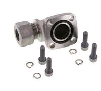 LK 40 Elbow Pump Flange Malleable cast iron with 15L (M22x1.5)