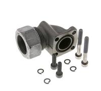 LK 40 Elbow Pump Flange Malleable cast iron with 28L (M36x2)