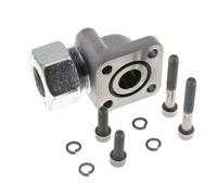 LK 55 Elbow Pump Flange Malleable cast iron with 25S (M36x2)