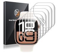 LK 6 Pack Screen Protector for Apple Watch Series 10 42mm High Definition, Bubble Free, Clear Flexible TPU Film, Easy Installation Anti-Scratch, Ultra-Thin Pixel Watch Screen Protector
