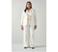 LK Bennett Avery Blazer Blazer Ecru size 8 | Blazers Outlet | Women | Brown 8