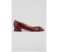LK Bennett Cici Resin Pump Bordeaux size 37 | Outlet | Women 37