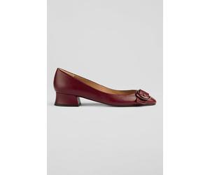 LK Bennett Cici Resin Pump Bordeaux size 37 | Outlet | Women 37