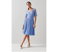 LK Bennett Dr Anna Skater Hyacinth size XS | Midi Dresses Outlet | Women XS