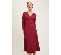 LK Bennett Dr Astrid Ponte Dress Dark Red size 12 | Midi Dresses Outlet | Women | Red 12