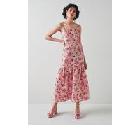 LK Bennett Dr Essie - Strap Chine Fl Multi size 44 | Midi Dresses Outlet | Women 44