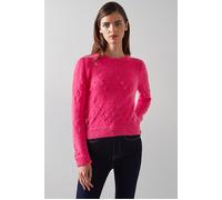 LK Bennett Ebba Knitted Sweater Watermelon size L | Knitted Sweaters Outlet | Women L
