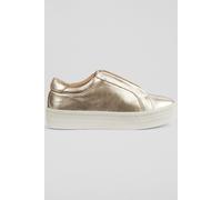 LK Bennett Fl Joy Pull On Trainer Gold size 41 | Sneakers Outlet | Women | Yellow 41