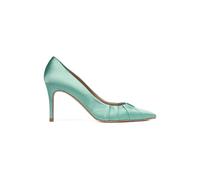 LK Bennett Florena Pleated Pump Teal size 35 | Outlet | Women | Cyan 35
